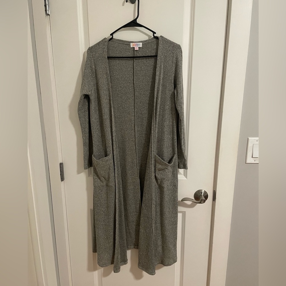 Excellent used condition Grey open cardigan